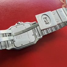 Load image into Gallery viewer, Cartier Santos Galbée 987901 Stainless Steel Box booklets - Serviced!
