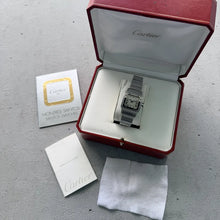 Load image into Gallery viewer, Cartier Santos Galbée 987901 Stainless Steel Box booklets - Serviced!
