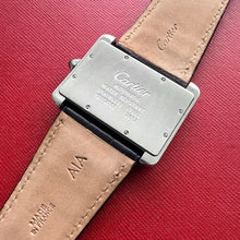 Load image into Gallery viewer, Cartier Tank Divan Stainless Steel - Box Papers Serviced + Extra strap
