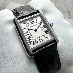 Cartier Tank Solo Stainless Steel 2716 – Box + Warranty