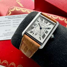 Load image into Gallery viewer, Cartier Tank Must XL WSTA0040 4324 Stainless Steel - Box Papers + Receipt
