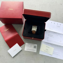 Load image into Gallery viewer, Cartier Tank Must XL WSTA0040 4324 Stainless Steel - Box Papers + Receipt
