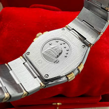 Load image into Gallery viewer, 27mm Omega Constellation Chocolate Diamond Dial 12320276063001  Box + papers
