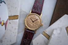 Load image into Gallery viewer, Corum 18k Gold 1912 Canada $5 Manual winding watch
