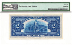 1935 $2 Bank of Canada SPECIMEN BC-3S PMG GEM UNC 66 EPQ