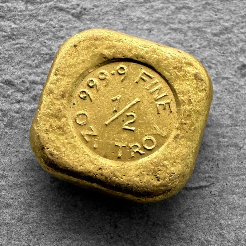 Deak Internațional Australia Poured 1/2 oz Gold Bar .9999+