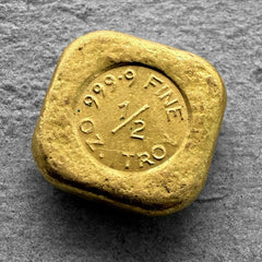 Deak Internațional Australia Poured 1/2 oz Gold Bar .9999+