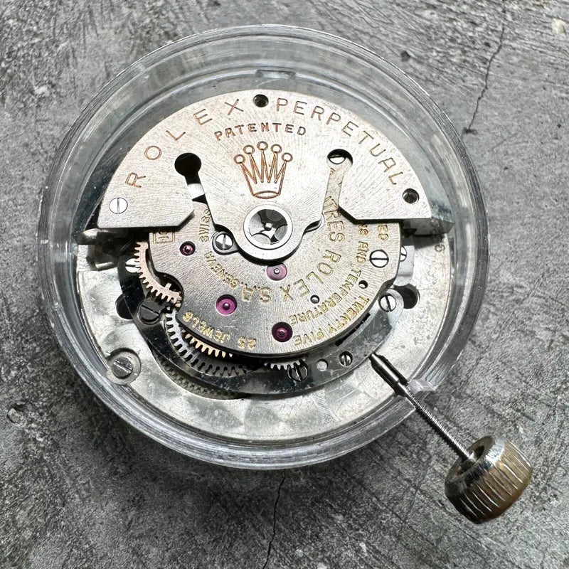 Early Rolex 1030 Butterfly Automatic Movement - Working - 6536 5508