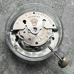 Early Rolex 1030 Butterfly Automatic Movement - Working - 6536 5508