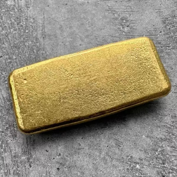 Engelhard 2 oz Gold Poured Bar .9999 2oz - 5 digit serial