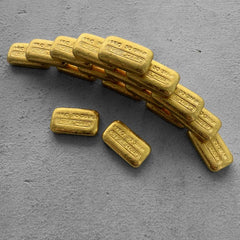 Engelhard 50 gram gold poured bar