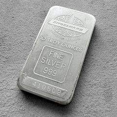 Engelhard TD Toronto Dominion Bank 10 oz .999 Silver Bar