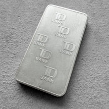 Load image into Gallery viewer, Engelhard TD Toronto Dominion Bank 10 oz .999 Silver Bar
