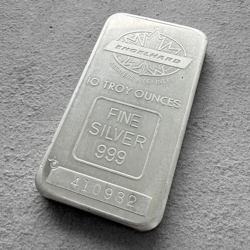 Engelhard TD Toronto Dominion Bank 10 oz .999 Silver Bar