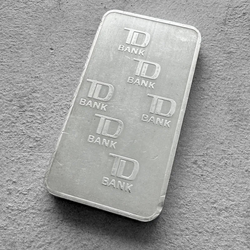 Engelhard TD Toronto Dominion Bank 10 oz .999 Silver Bar