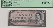 Load image into Gallery viewer, 1954 Devil Face $100 PCGS Gem 66 PPQ
