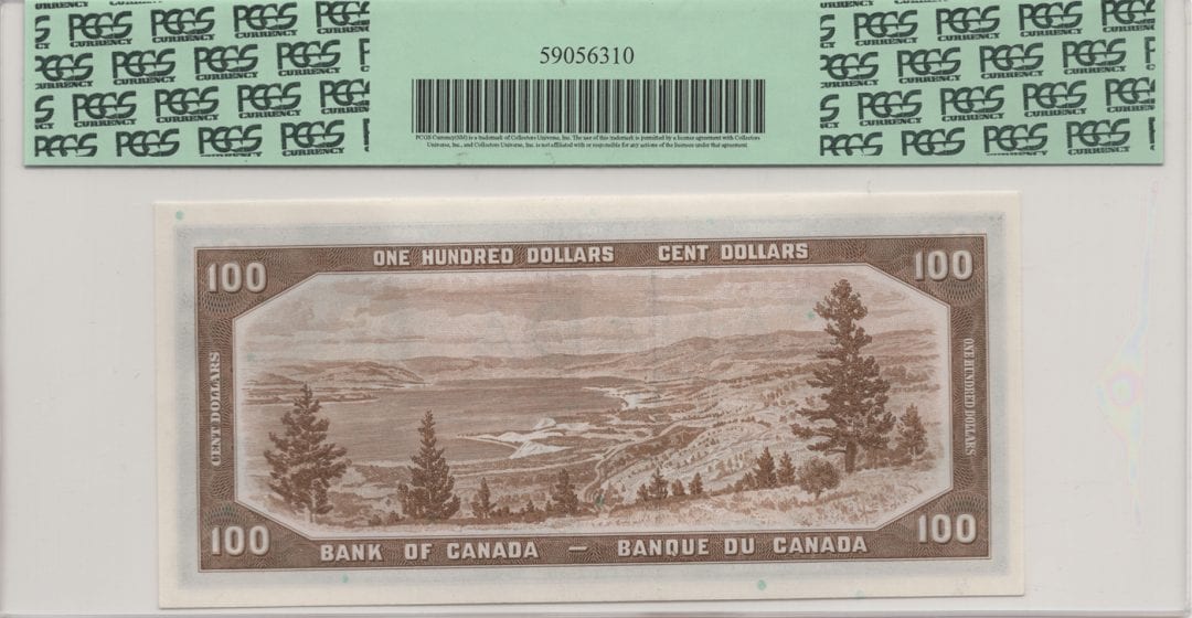 1954 Devil Face $100 PCGS Gem 66 PPQ