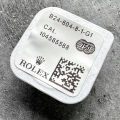 Genuine Factory Rolex Yellow Gold Twinlock Crown 24 604 8 - Sealed
