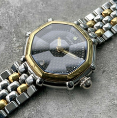 35mm Gerald Genta Success Mens 3386.7 Automatic Two Tone Gold + Stainless Unworn