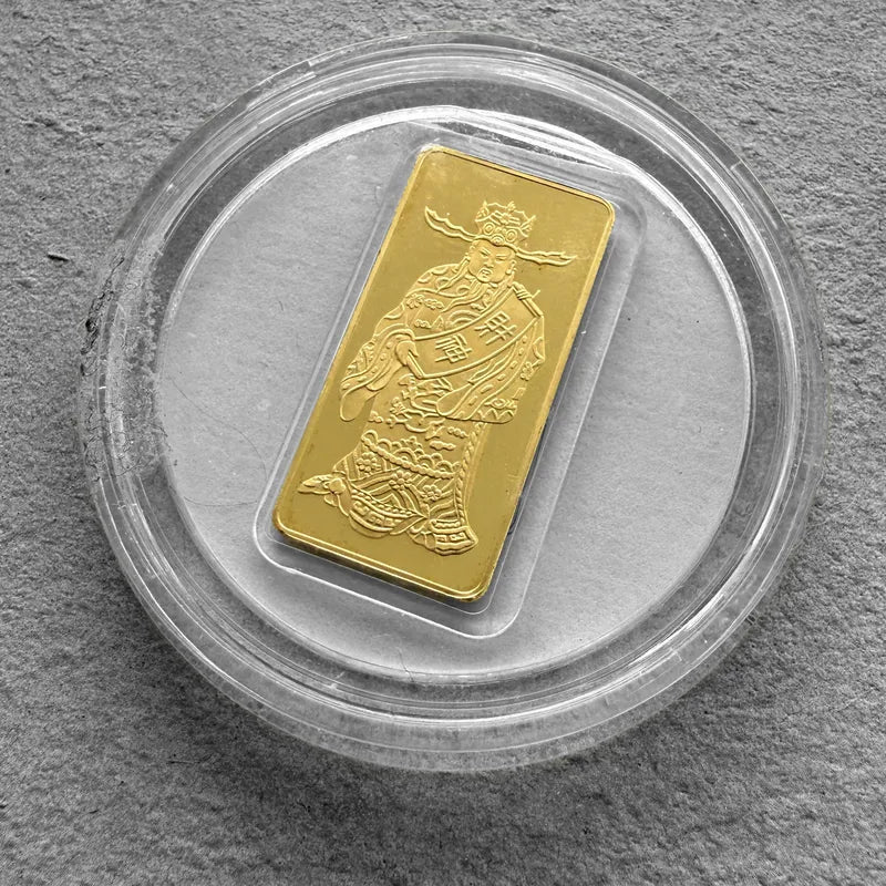 Hang Sang Bank 18.7145 .999 Gold Bar Royal Mint - Original Case + COA