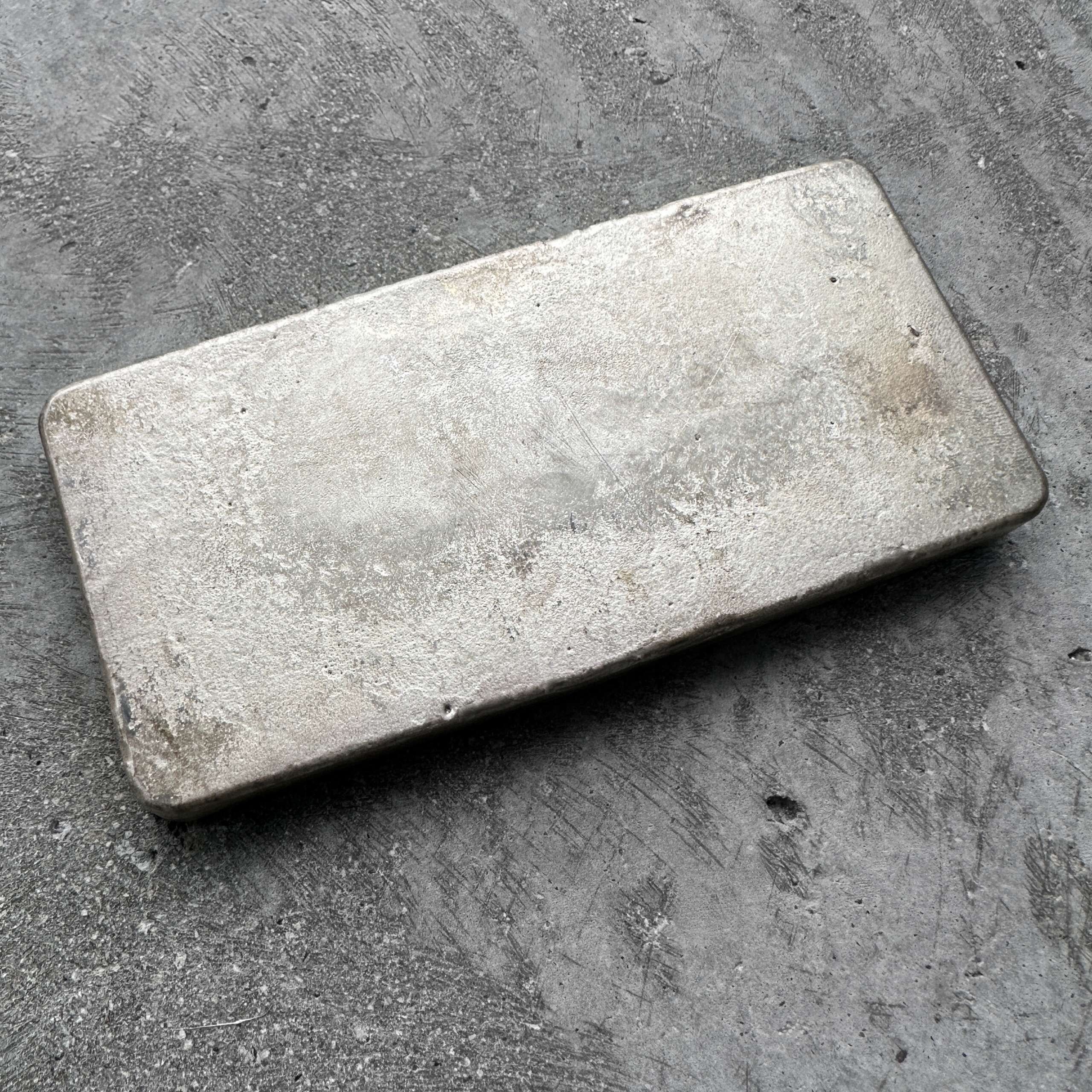 Engelhard 20oz Silver Poured silver bar