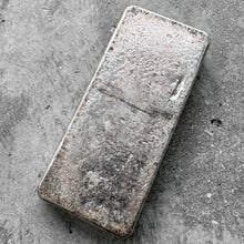 Load image into Gallery viewer, Vintage Johnson Matthey Mallory poured silver bar 32.15oz
