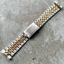 Load image into Gallery viewer, 1968 Rolex Stainless Steel + Gold Jubilee link Bracelet Band 55 Endlink
