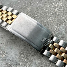 Load image into Gallery viewer, 1968 Rolex Stainless Steel + Gold Jubilee link Bracelet Band 55 Endlink
