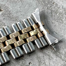 Load image into Gallery viewer, 1968 Rolex Stainless Steel + Gold Jubilee link Bracelet Band 55 Endlink
