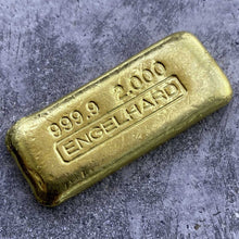 Load image into Gallery viewer, Vintage Engelhard 2oz .999 Gold Bar
