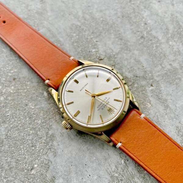 1960 Rolex Gold Capped Oyster Perpetual Automatic 5506 - Scarce Explorer dial