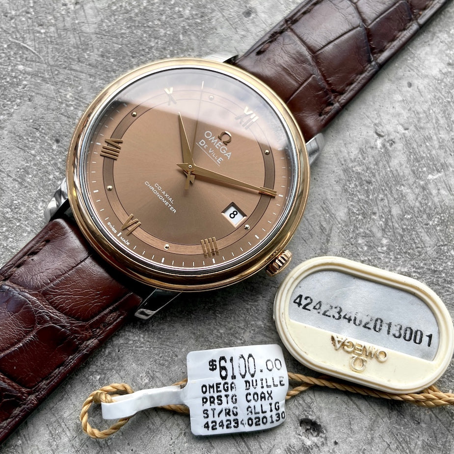 Omega De Ville 42423402013001 Prestige Co Axial