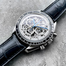 Load image into Gallery viewer, 1994 Omega Speedmaster Apollo XI 25TH Platinum Skeleton 3096.30 - 50 Pieces Made
