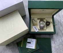 Load image into Gallery viewer, 2019 Rolex Oyster Perpetual - Silver dial 116000 Box + Papers
