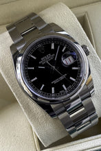 Load image into Gallery viewer, 2019 Rolex Datejust - Black dial 116200 Box + Papers
