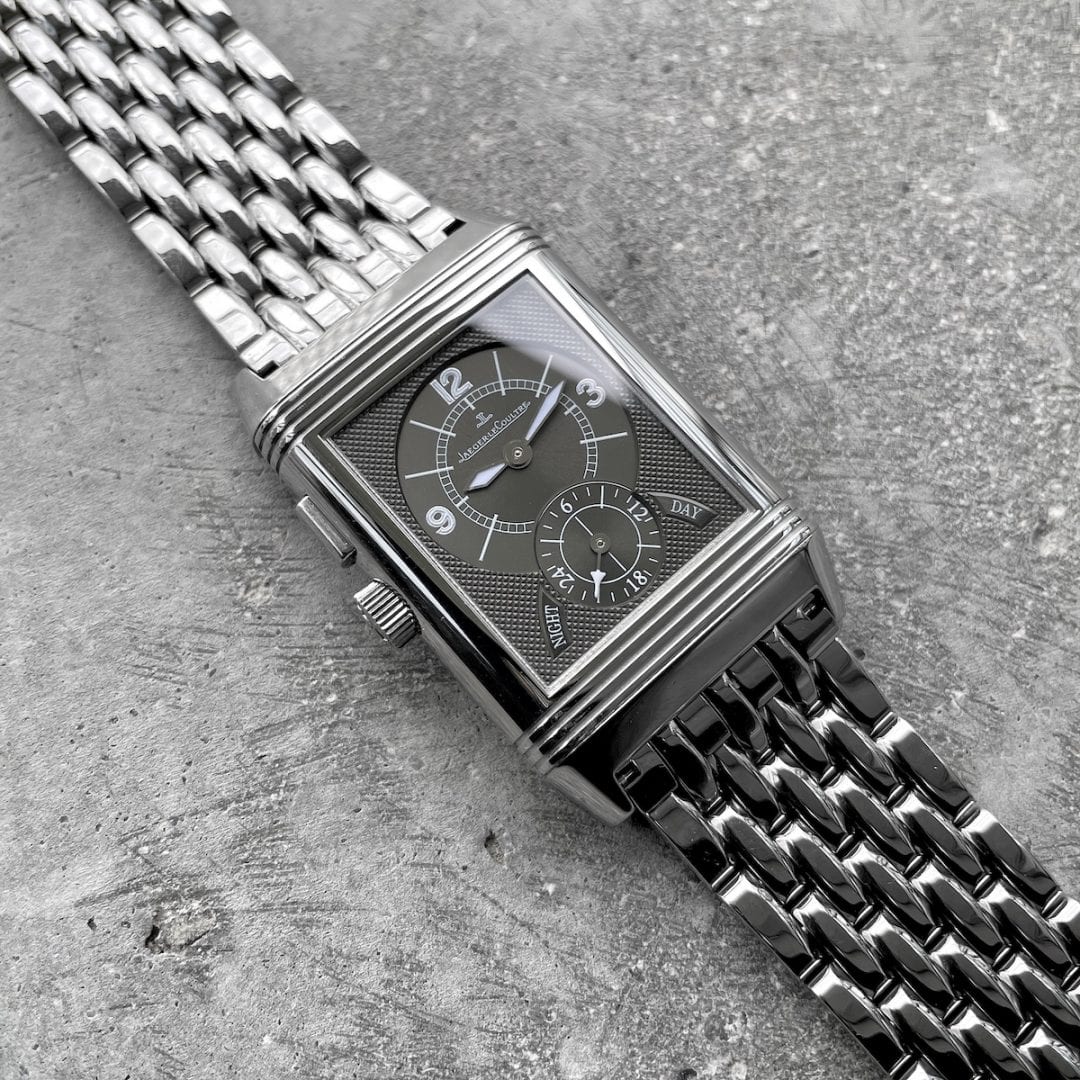Jaeger LeCoultre Stainless steel Men's Day/Nigh Reverso 271.81.10