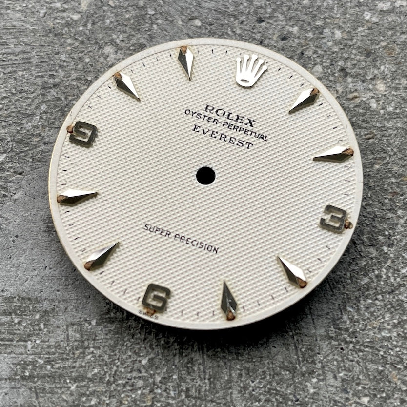 Vintage Original Rolex Everest Honey Comb Dial 5504 5505