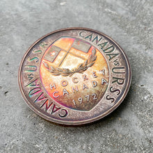 Load image into Gallery viewer, 1972 Canada vs USSR Silver medal with incredible toning!
