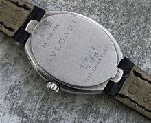 Load image into Gallery viewer, Ladies Bvlgari 18K White Gold Watch 24mm Stunning Oval Shape
