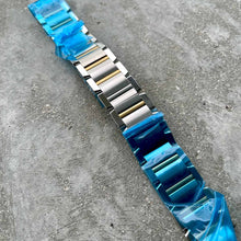 Load image into Gallery viewer, New Authentic Cartier Tank Francaise 19mm Bracelet - Stainless Steel + Gold
