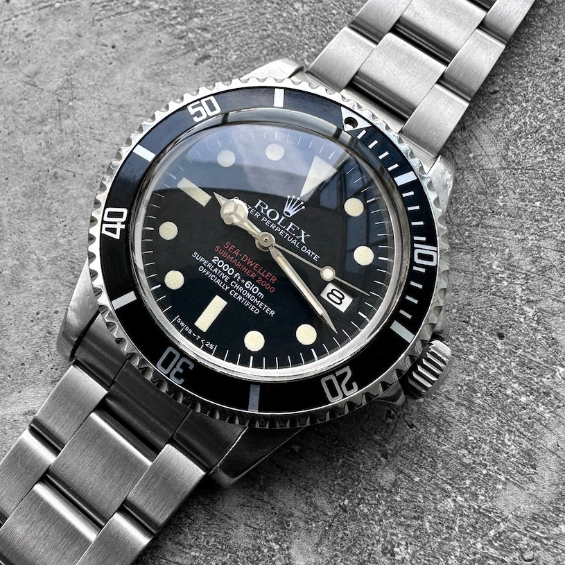 Rolex 1665 Stainless Steel Sea Dweller - Double Red