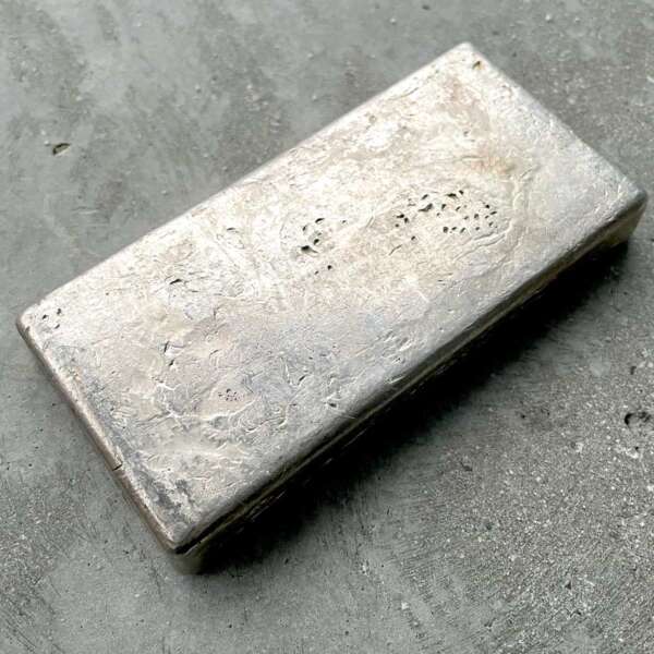 Engelhard 32.15oz Kilo Poured Silver Bar