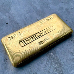 Engelhard 32.15oz Kilo Poured Gold Bar
