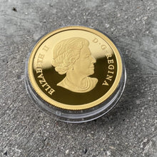 Load image into Gallery viewer, 2018 Canada 1 oz .9999 Fine Gold Coin - High Relief Moon Mask
