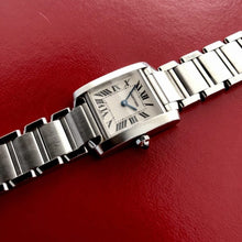 Load image into Gallery viewer, Lady&#39;s Cartier Tank Francaise in Stainless Steel
