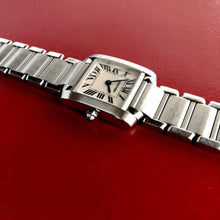 Load image into Gallery viewer, Lady&#39;s Cartier Tank Francaise in Stainless Steel
