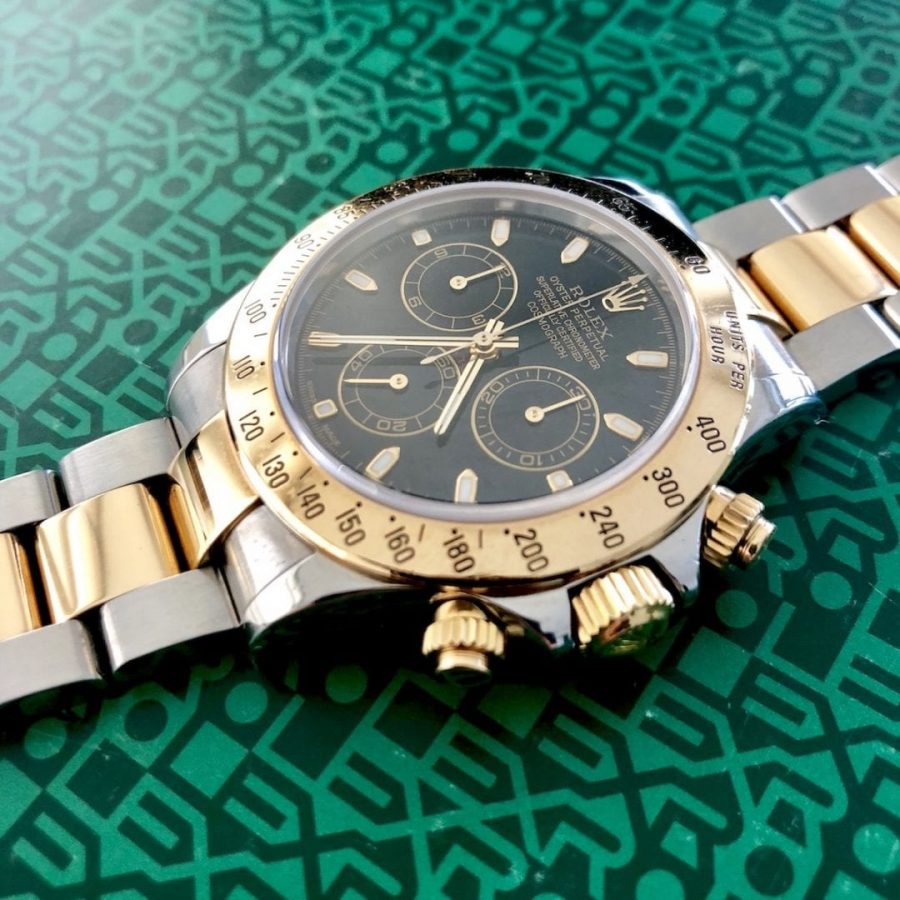 2001 Rolex Daytona Two Tone 16523 with Box + Papers