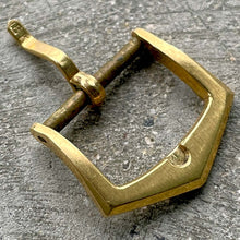 Load image into Gallery viewer, Vintage Patek 18K Yellow Gold Buckle Clasp 14 mm
