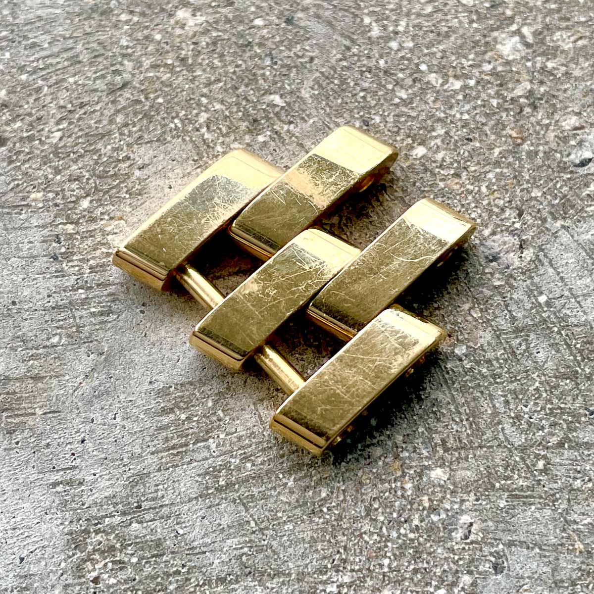 Breitling 18K Yellow Gold 18 mm Solid Gold Link - 7.73 Grams