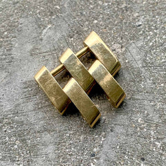 Breitling 18K Yellow Gold 18 mm Solid Gold Link - 7.73 Grams
